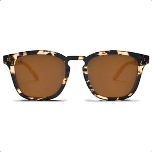 Blenders Sydney Tortoise brown square polarized sunglasses